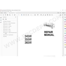 New Holland Pickup Header 345W 355W 365W service manual