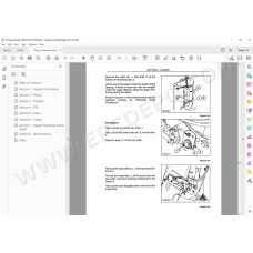 New Holland Pickup Header 345W 355W 365W service manual