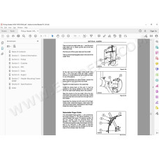 New Holland Pickup Header 345W 355W 365W service manual