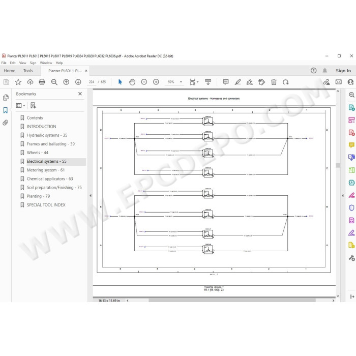 New Holland Planter PL6019 PL6024 PL6028 PL6032 PL6036 service manual
