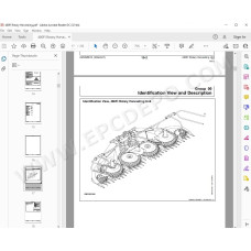 New Holland Rotary Harvesting Unit 480FI service manual