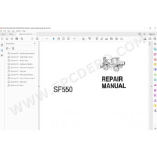 New Holland Sprayer SF550 service manual