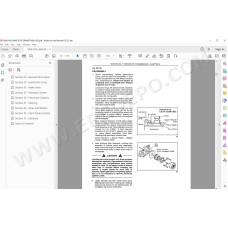 New Holland Sprayer SF550 service manual