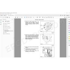 New Holland Windrower 2450 2550 service manual