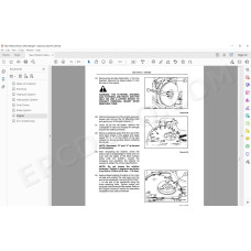 New Holland Windrower 2450 2550 service manual