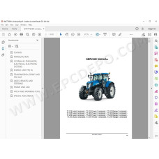 New Holland Tractor T7.170 T7.185 T7.200 T7.210 Auto / Power / Range Command service manual
