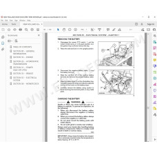 New Holland Zero Turn Mower G5030 G5035 service manual