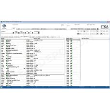 ETKA INTERNATIONAL EPC PARTS CATALOG 8.2 2027 + UPDATES