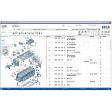 ETKA INTERNATIONAL EPC PARTS CATALOG 8.2 2027 + UPDATES