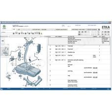 ETKA INTERNATIONAL EPC PARTS CATALOG 8.2 2027 + UPDATES