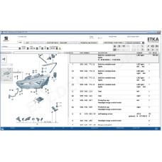 ETKA INTERNATIONAL EPC PARTS CATALOG 8.2 2027 + UPDATES