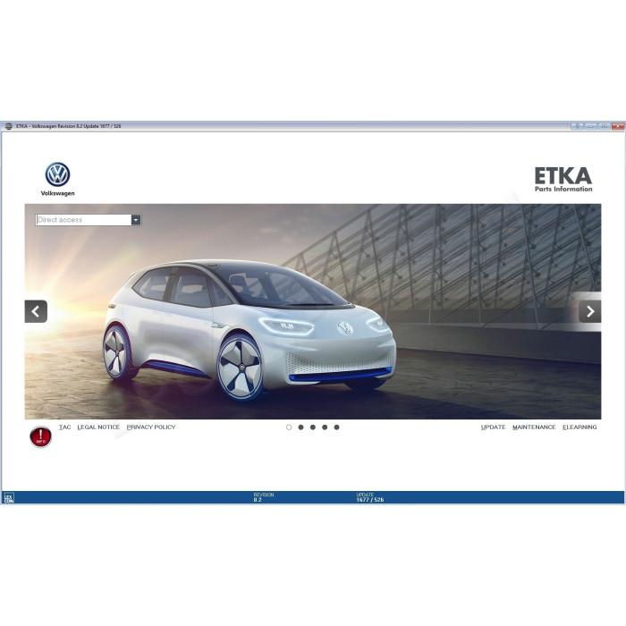 ETKA INTERNATIONAL EPC PARTS CATALOG 8.2 2027 + UPDATES