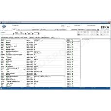 ETKA INTERNATIONAL EPC PARTS CATALOG 8.2 2027 + UPDATES