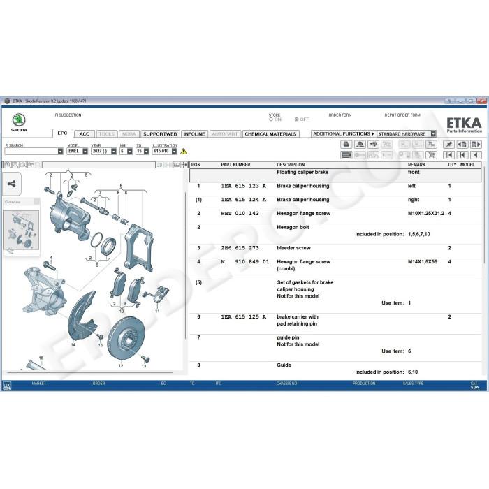 ETKA INTERNATIONAL EPC PARTS CATALOG 8.2 2026 + UPDATES