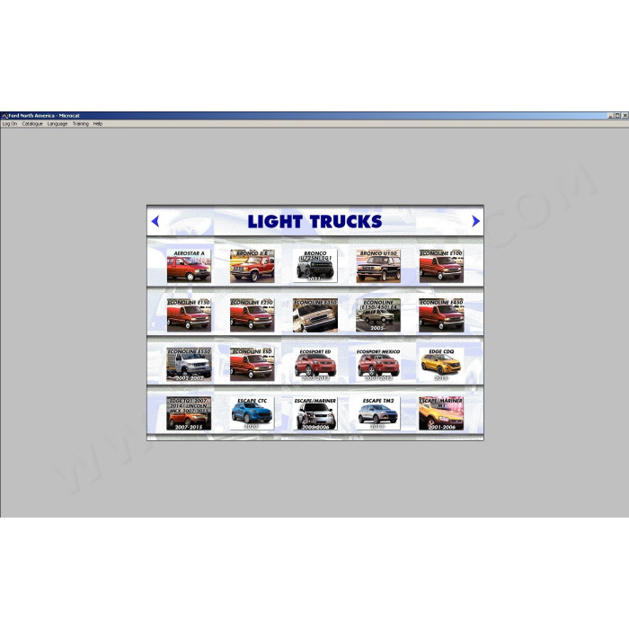 FORD USA MCAT EPC 2022 PARTS CATALOG