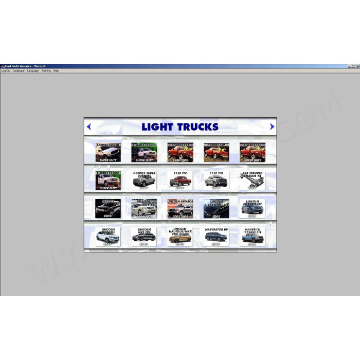 FORD USA MCAT EPC 2022 PARTS CATALOG