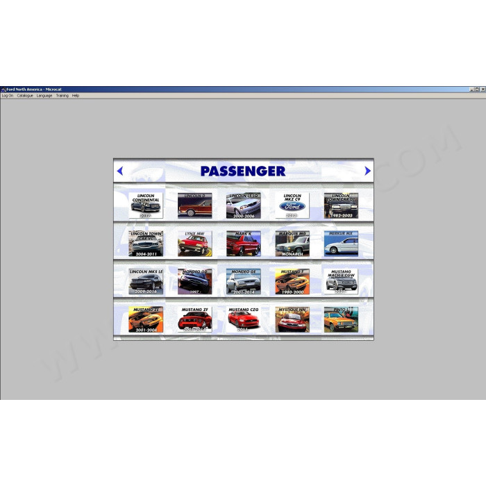 FORD USA MCAT EPC 2022 PARTS CATALOG
