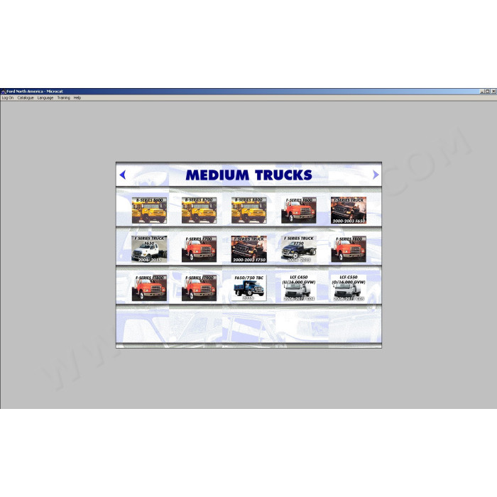 FORD USA MCAT EPC 2022 PARTS CATALOG