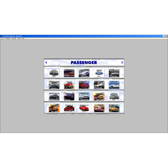 FORD USA MCAT EPC 2023 PARTS CATALOG