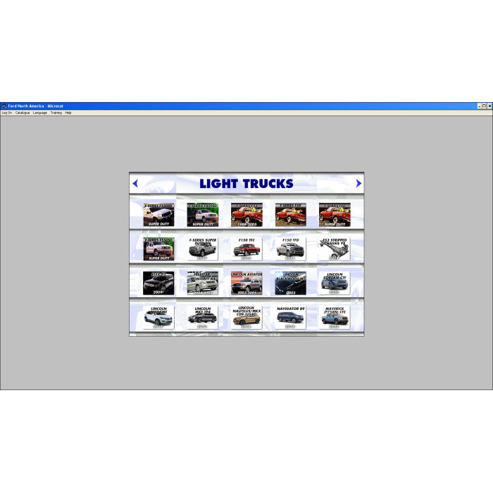 FORD USA MCAT EPC 2023 PARTS CATALOG