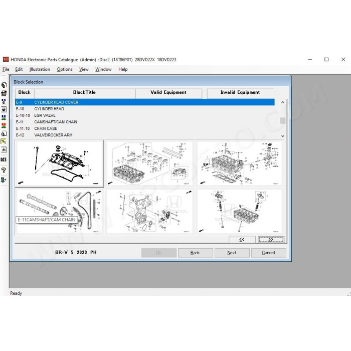 HONDA GENERAL EPC PARTS CATALOG 2023