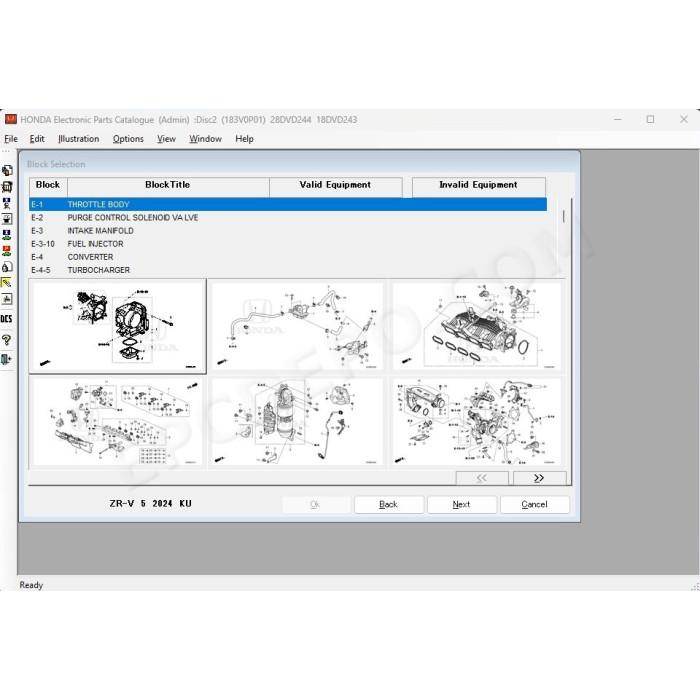 HONDA GENERAL EPC PARTS CATALOG 2024