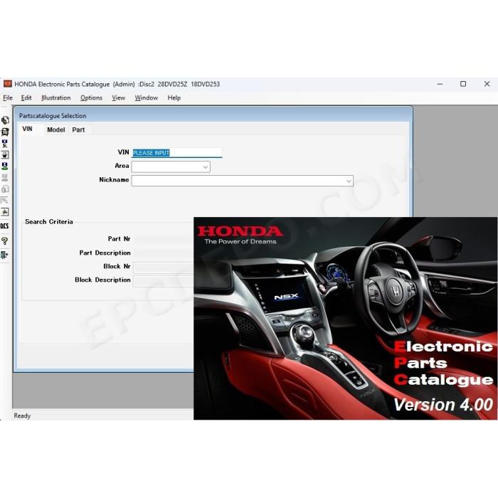 HONDA GENERAL EPC PARTS CATALOG 2026