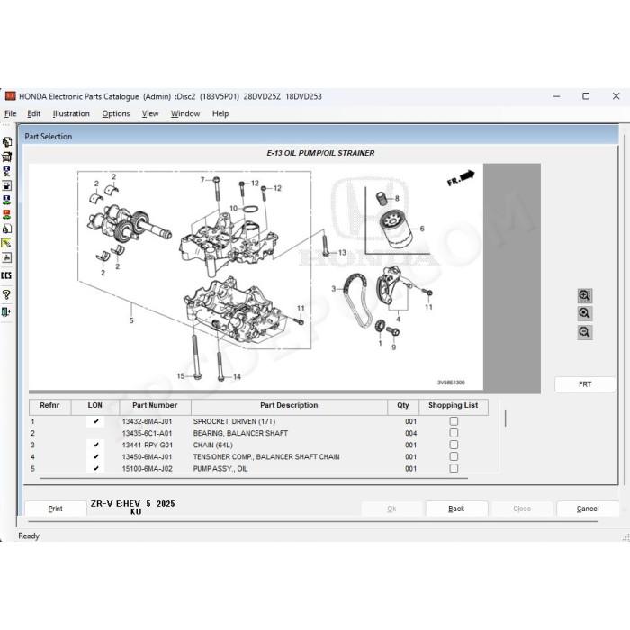 HONDA GENERAL EPC PARTS CATALOG 2026