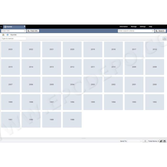 HYUNDAI WORLDWIDE EPC PARTS CATALOG 2022