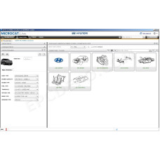HYUNDAI & GENESIS MCAT EPC 10.2024 PARTS CATALOG