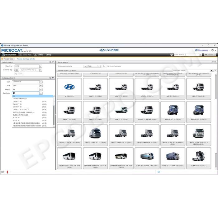 HYUNDAI & GENESIS MCAT EPC 03.2026 PARTS CATALOG