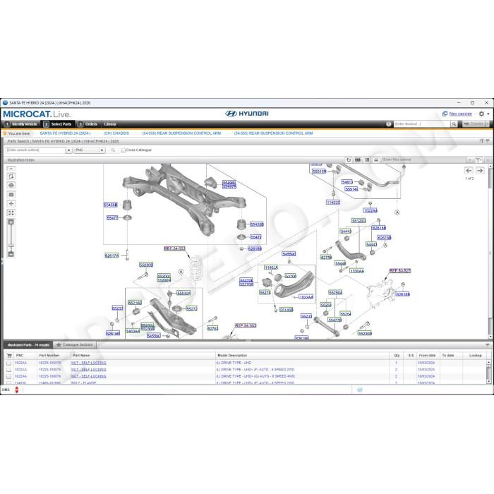 HYUNDAI & GENESIS MCAT EPC 03.2026 PARTS CATALOG