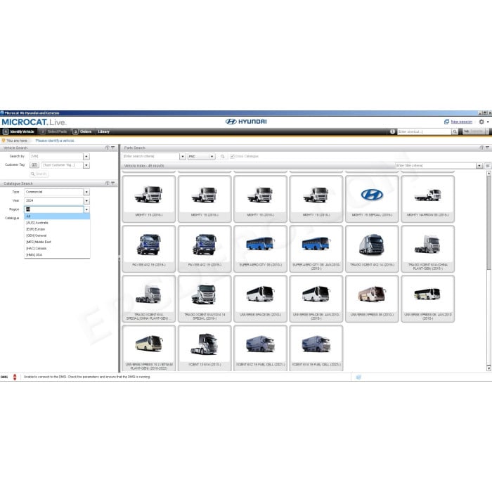 HYUNDAI & GENESIS MCAT EPC 10.2023 PARTS CATALOG