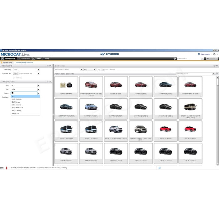 HYUNDAI & GENESIS MCAT EPC 10.2023 PARTS CATALOG HYUNDAI & GENESIS MCAT EPC 10.2023 PARTS CATALOG