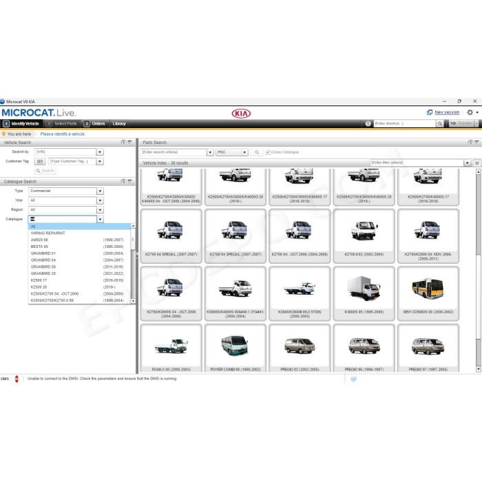 KIA MCAT EPC 03.2026 SPARE PARTS CATALOG