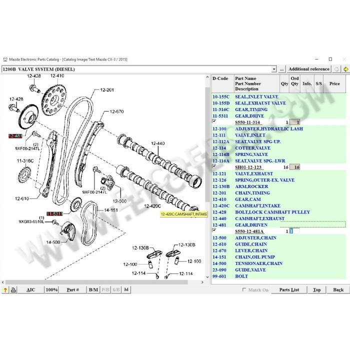 MAZDA GENERAL LHD EPC SPARE PARTS CATALOG 2024