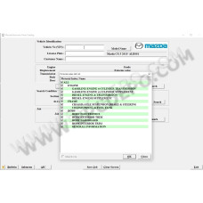 MAZDA GENERAL LHD EPC SPARE PARTS CATALOG 2024