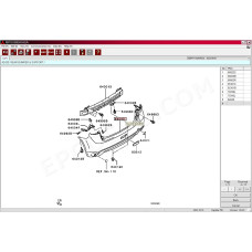 Mitsubishi North America MMC ASA EPC parts catalog 2023