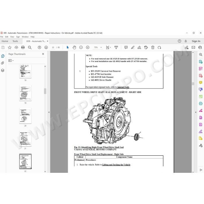 Opel Insignia 2013 - 2017 service & repair manual