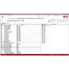 PORSCHE PET 8.0 2027 EPC PARTS CATALOG + UPDATES