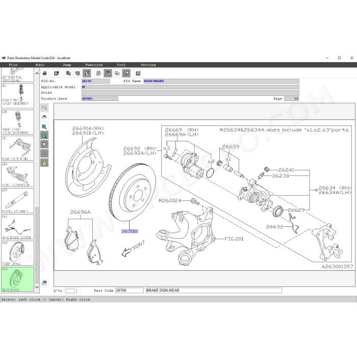 SUBARU EUROPE GENERAL EPC PARTS CATALOG 2021