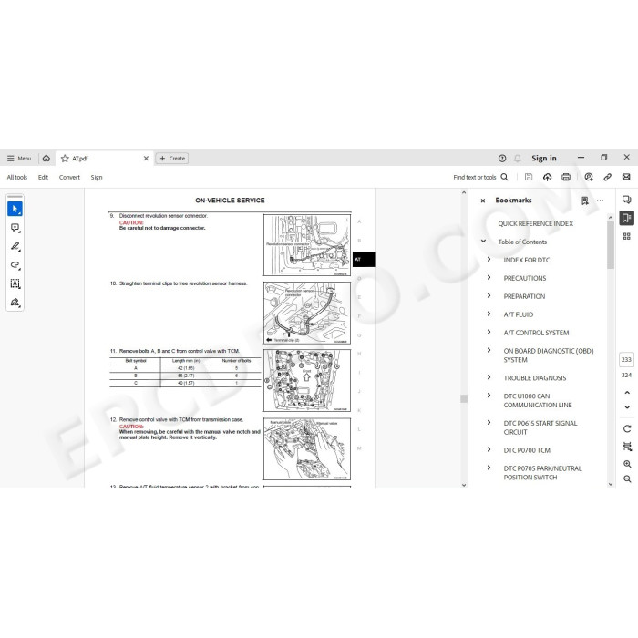 Infiniti QX56 JA60 2004 - 2007 service manual