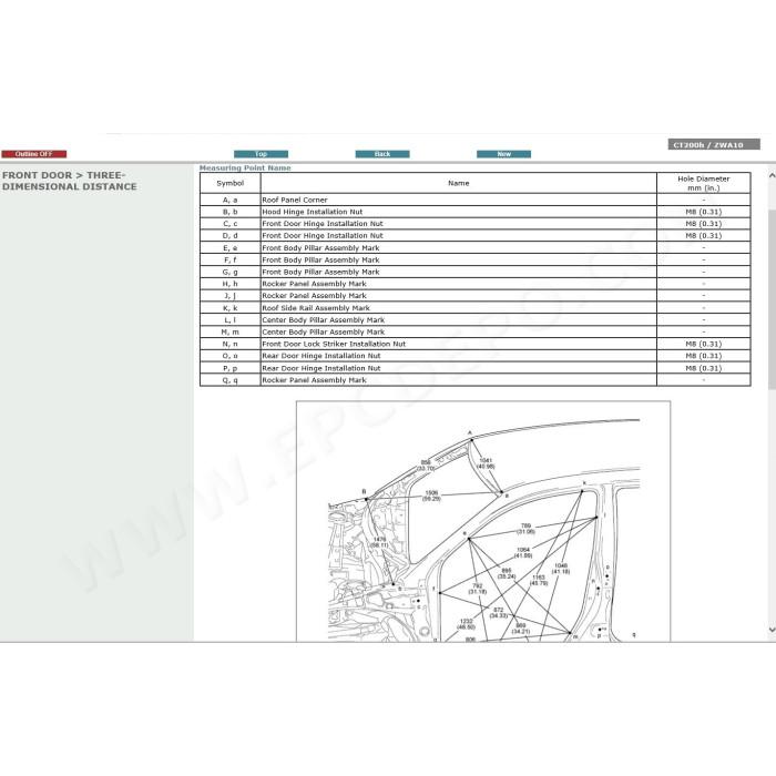LEXUS CT200H HYBRID 2010 - 2017 SERVICE & REPAIR MANUAL
