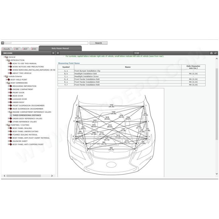 LEXUS GS F 2015 - 2020 SERVICE & REPAIR MANUAL