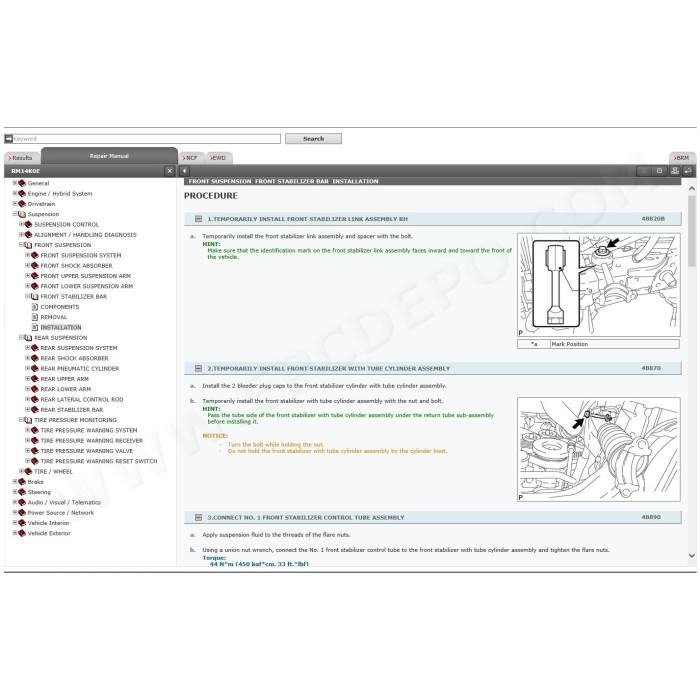 LEXUS GX400 / GX460 2009 - 2019 SERVICE & REPAIR MANUAL