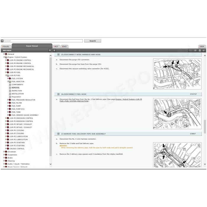 LEXUS GX400 / GX460 2009 - 2019 SERVICE & REPAIR MANUAL