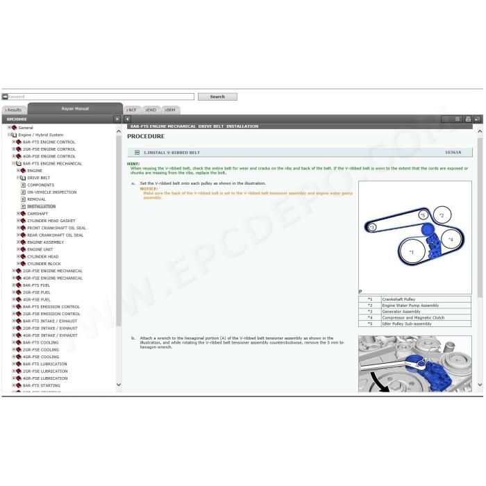 LEXUS IS200t / IS250 / IS350 2013 - 2020 SERVICE & REPAIR MANUAL