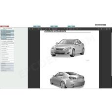 LEXUS IS350 / IS250 2005 - 2010 SERVICE & REPAIR MANUAL
