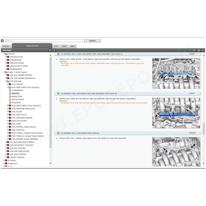 lexus lc500 urz100 2ur-gse aga0e service repair manual