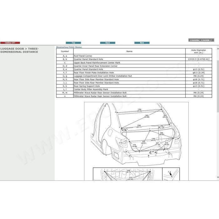 LEXUS LS600h / LS600hL HYBRID 2007 - 2017 SERVICE & REPAIR MANUAL